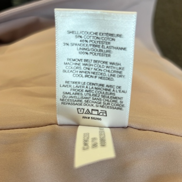 Express Double
Breasted Pink Trench Coat Size M NWT - Picture 11 of 12